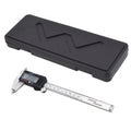 0-6 inch LCD Electronic Digital Vernier Caliper Stainless Steel Fraction inch Millimeter Conversion Micrometer Gauge for Length Width Depth Inner Diameter Outer Diameter