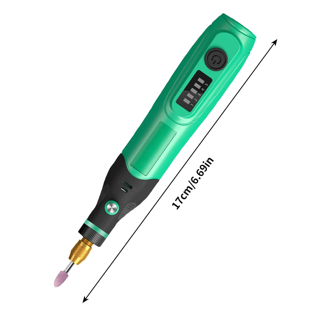 Mini Handheld Rotary Tool Kit, Multifunctional Electric Grinder for Engraving, Polishing, Drilling, Sanding – Includes 30+ Accessories, Variable Speed, Corded