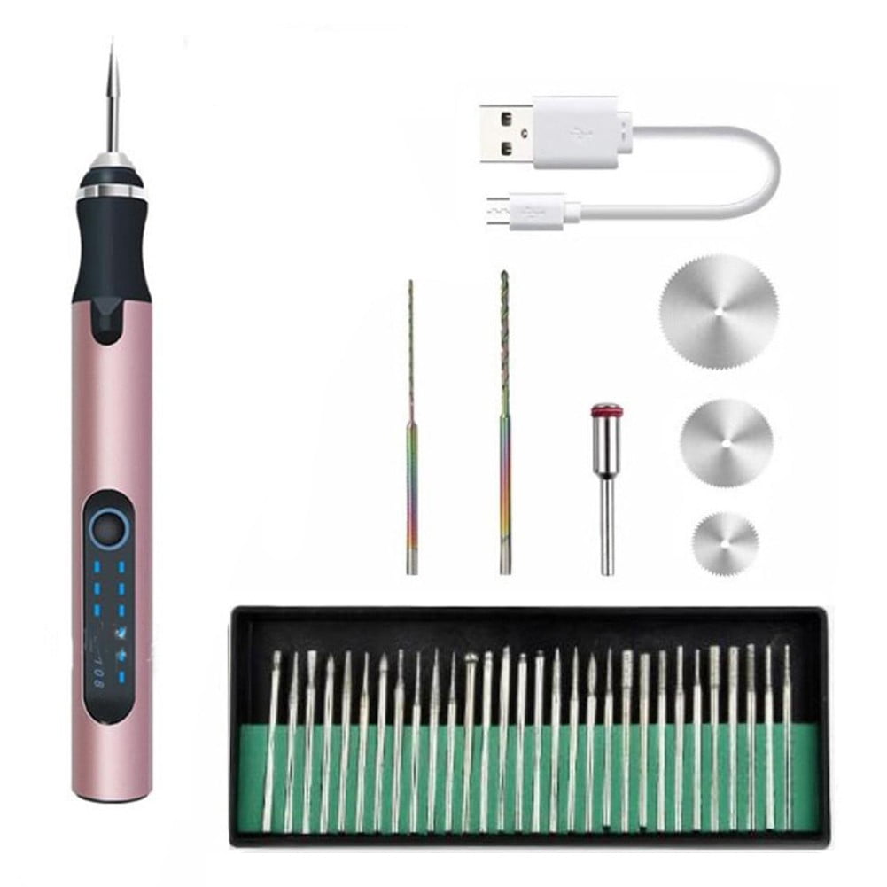Cordless Electric Mini Drill Grinder Engraving Pen Variable Speed Rotary Tool