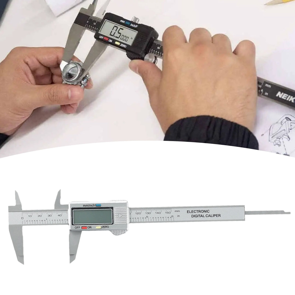 Versatile Tool for Electronics and Crafts Digital Caliper Vernier Micrometer