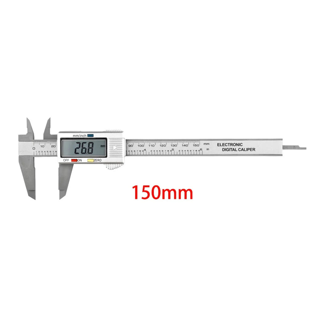0-150mm Digital Pachometer Professional Vernier Caliber Measuring Tools Woodworking Thickness Gauge Depth Electronic Ruler ,Easy to Use
