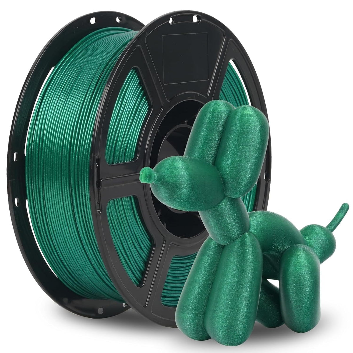 Flashforge PLA Filament 1.75mm, 1KG/2.2lbs PLA 3D Printer Filament, Burnt Titanium