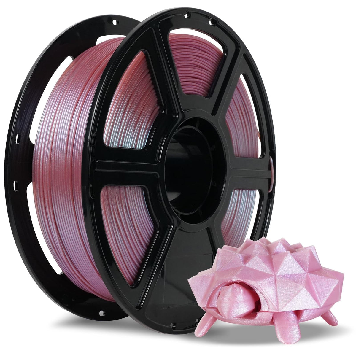 Flashforge PLA Filament 1.75mm, 1KG/2.2lbs PLA 3D Printer Filament, Burnt Titanium