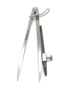 Ramelson 10" Wing Compass Caliper Divider w/Carbide Scribe, Professional Machinists Metal or Wood Marking Tool (10 inch)