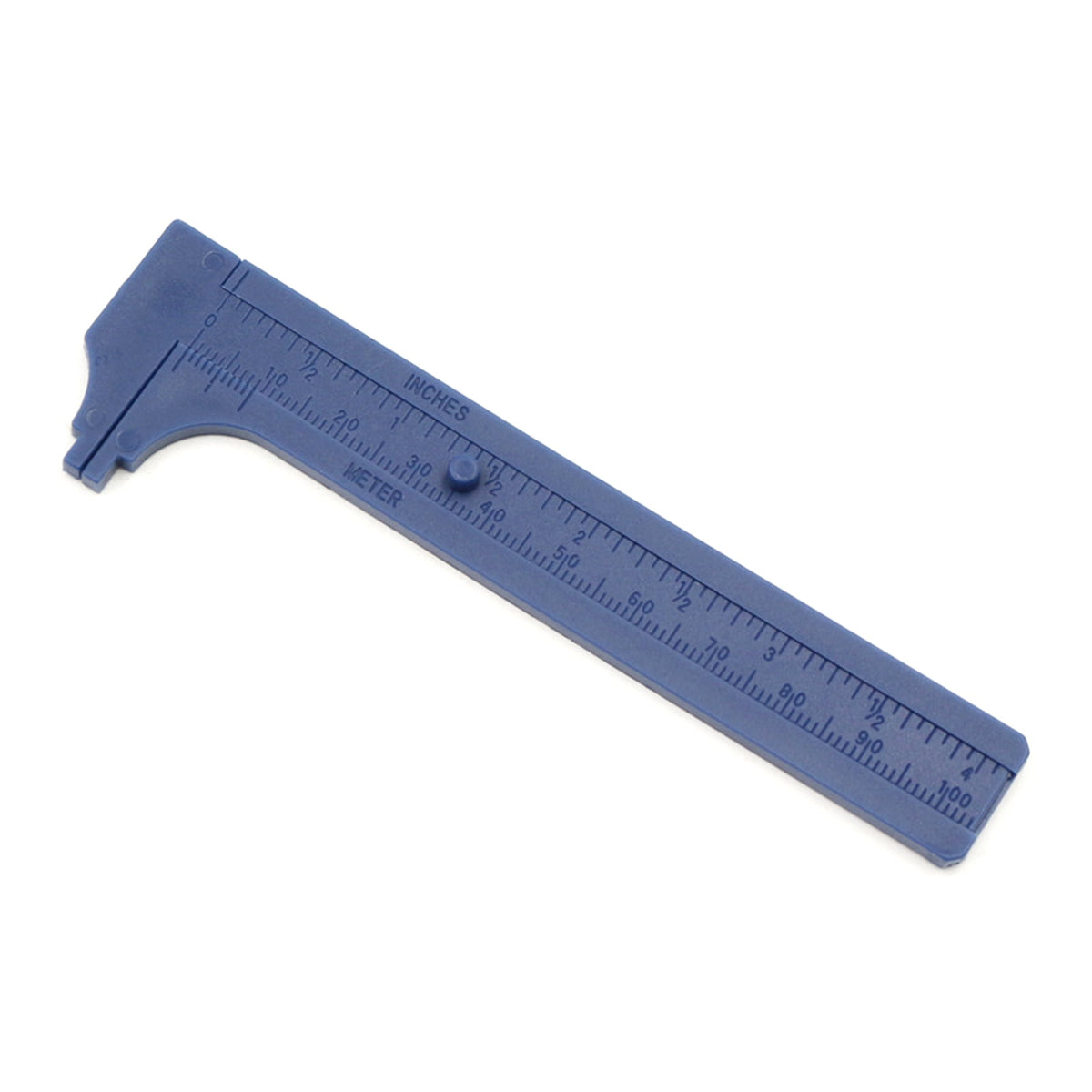 SIEYIO Handy Sliding Gauge Vernier Caliper Ruler Measuring Tool Double Scales mm/inch