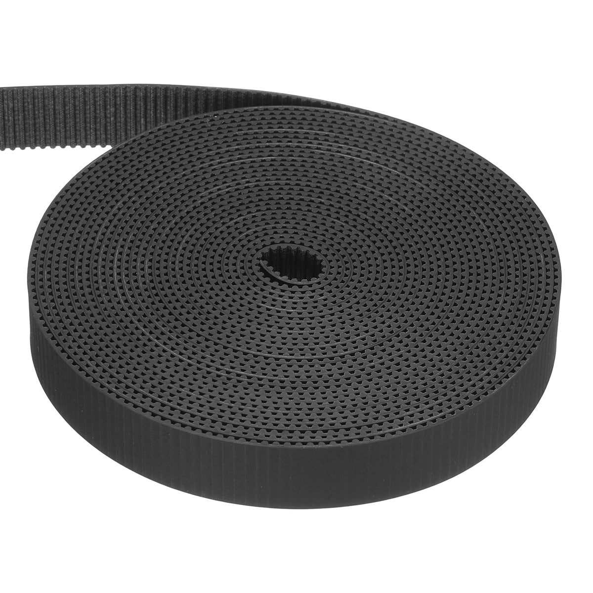 Uxcell Dustproof Rubber 2GT Timing Belt 15x5000mm 2mm Pitch 2mm Thick Black Open Loop Pulley Timing Belt for 3D Printer