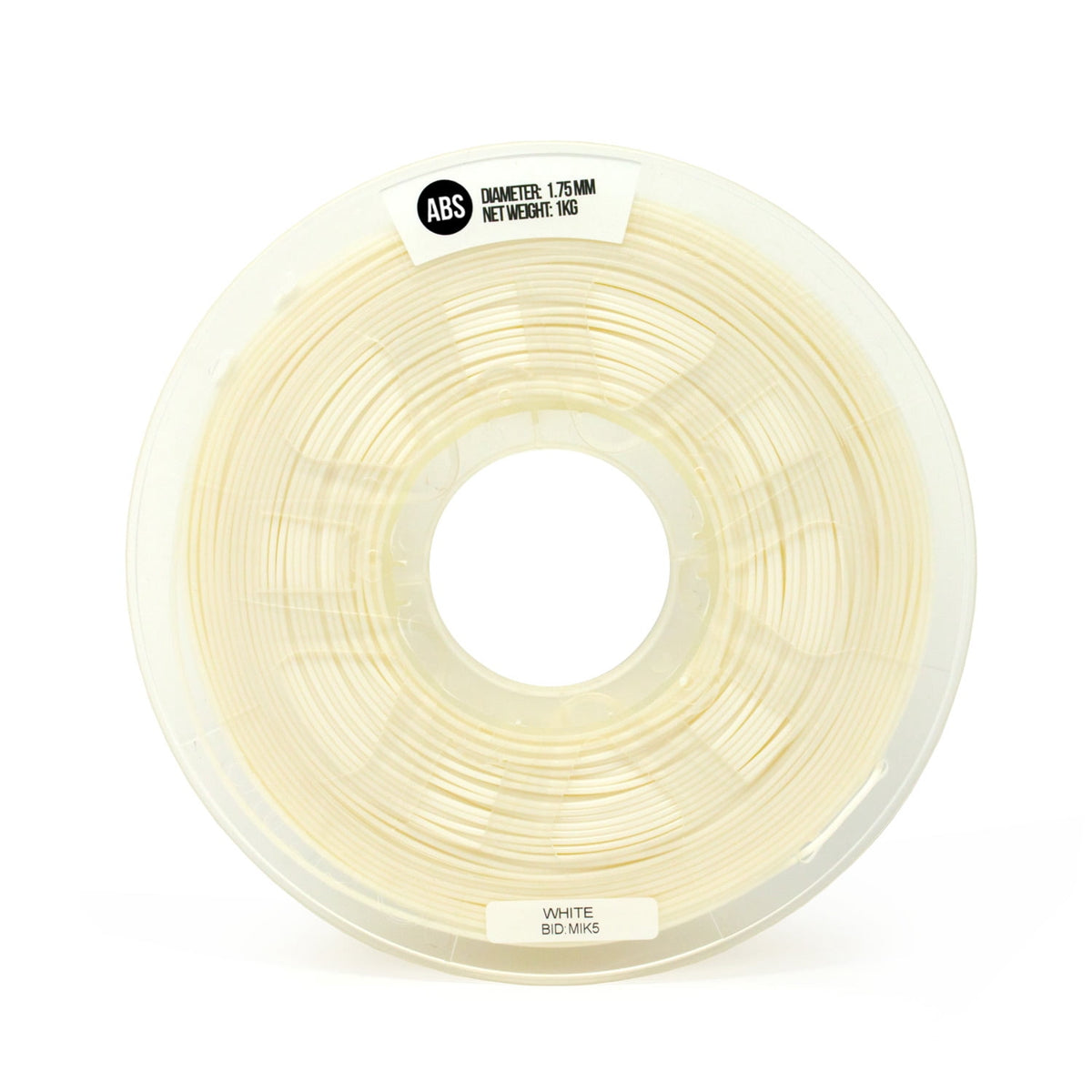 Gizmo Dorks 1.75mm ABS Filament for 3D Printers 1 kg, White