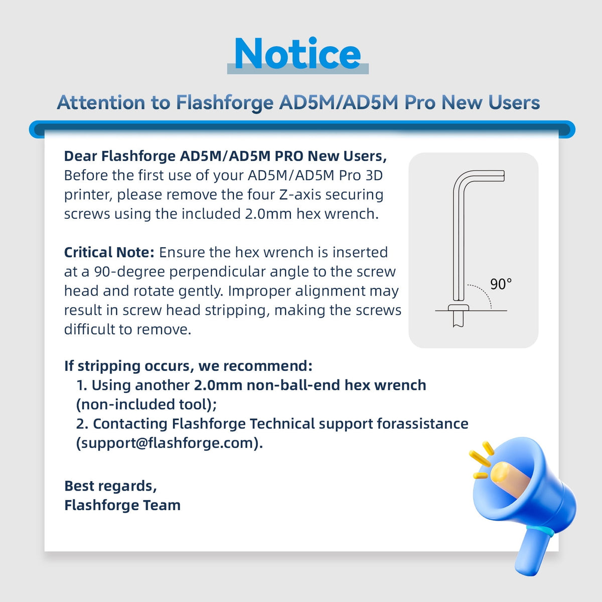Flashforge Adventurer 5M Pro High Speed PLA, FLEXIBLE, ABS 3D Printer with Quick-Release Nozzles & 50dB Casing