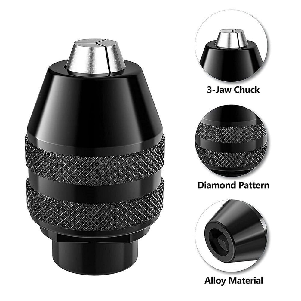 2pc 4486 Multi 0.8-3.2mm Keyless Drill ChuFor CK Rotary Tool for 3000 4000 7700 8200