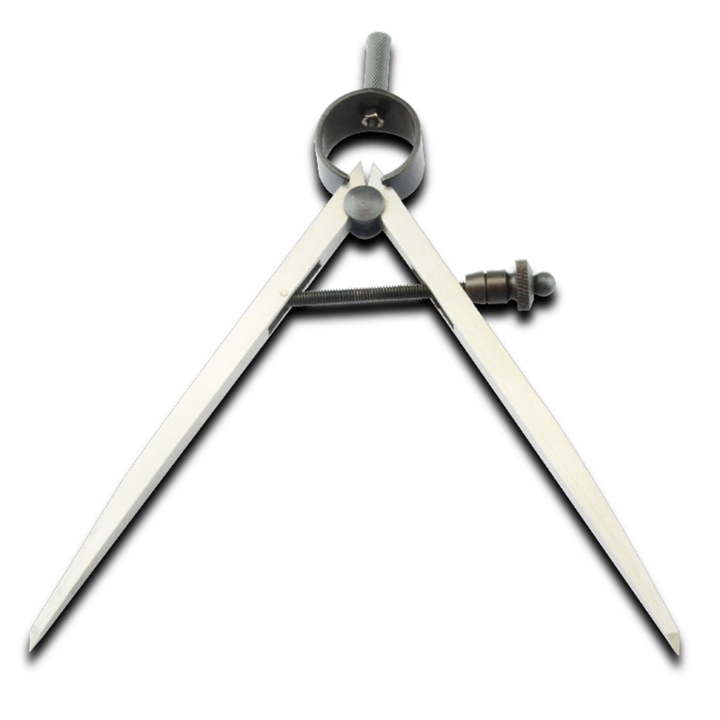 Whoamigo 8 inches Inside Spring Outside Divider Caliper Set Calipers Measuring Tool for Wood Turning Lathe Projects 3 Pack